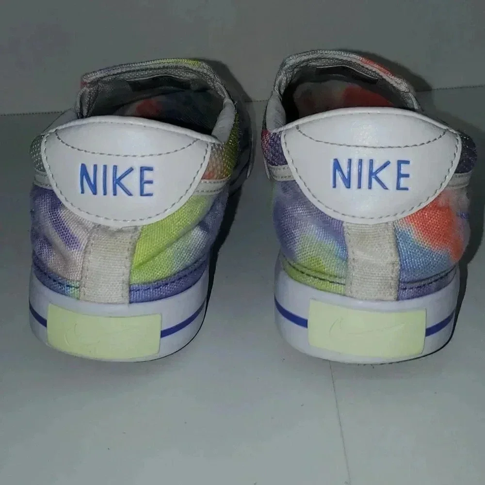 Nike Court Legacy Tie Dye Slip On Shoes Women's Size 8.5